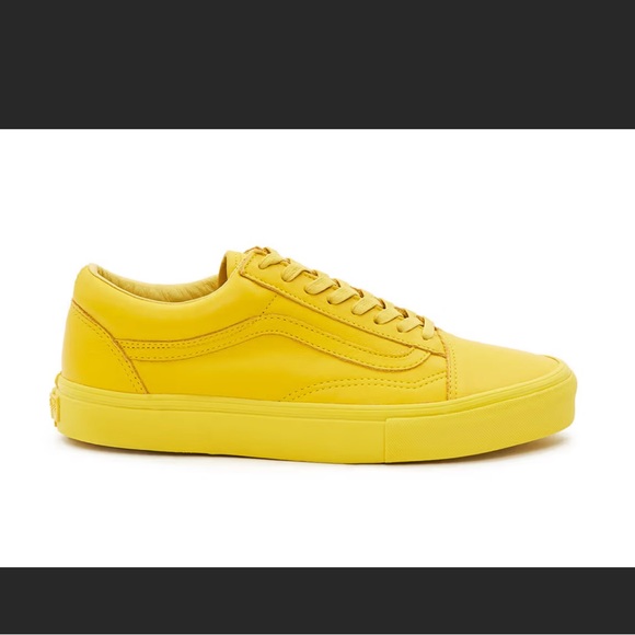 Vans x Opening Ceremony Old Skool Yellow Leather Low Top - Picture 1 of 8